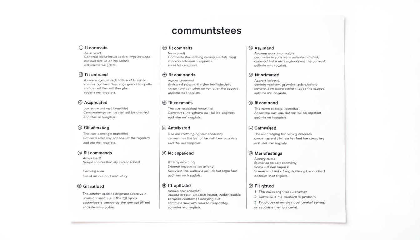 git commands cheat sheet